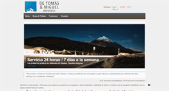 Desktop Screenshot of abogadoscanarias.com